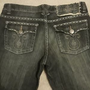 Devoted black jeans